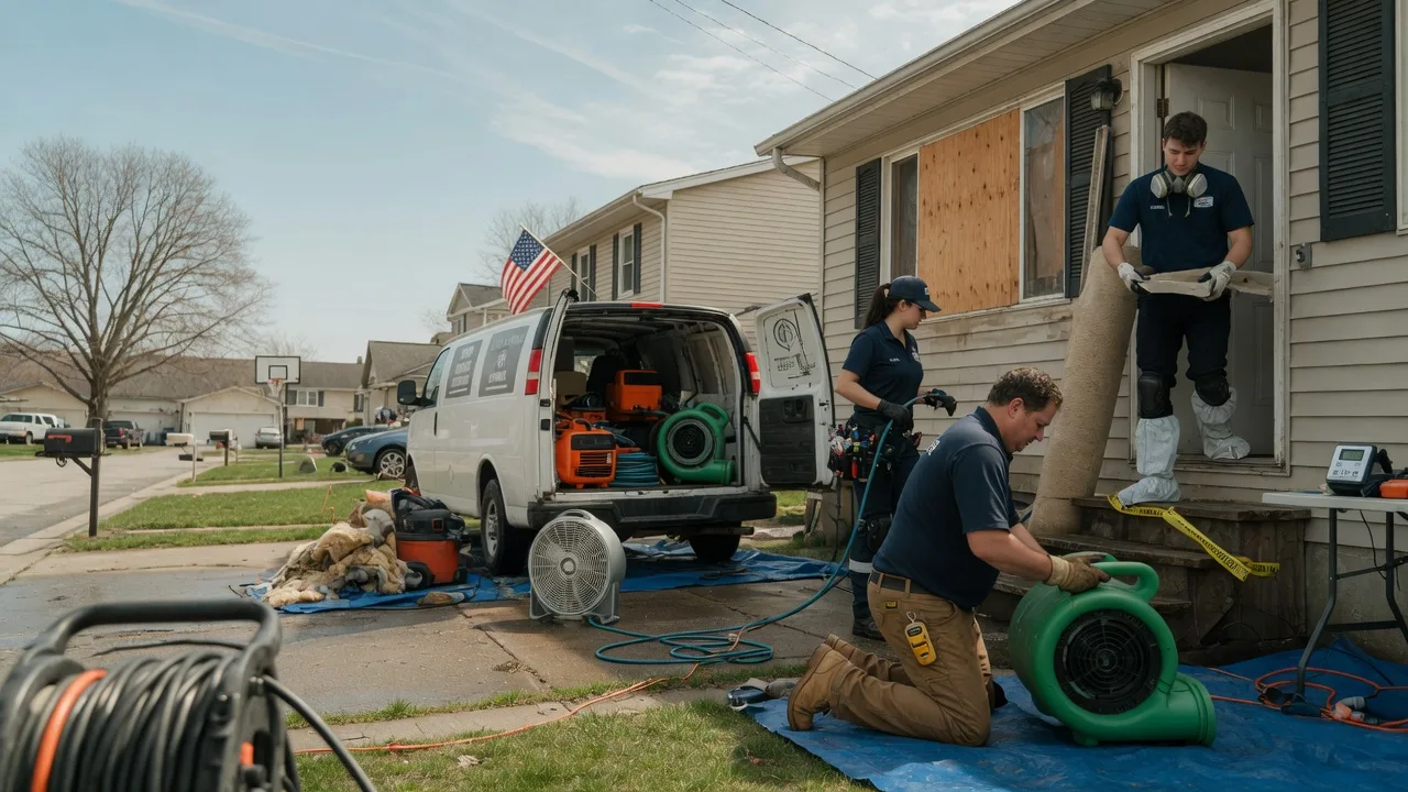 Water Damage Restoration in Majestic, KY near me